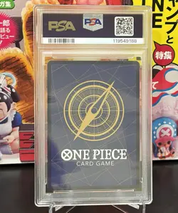 One Piece Roronoa Zoro Wings of the Captain SEC Alt Art OP06-118 PSA 10 English - Image 2