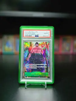 PSA 10 Roronoa Zoro OP06-118 One Piece SEC ALT ART Wings Of The Captain 2023 JPN - Image 1