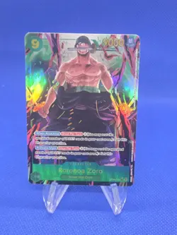 One Piece Wings of the Captain Roronoa Zoro OP06-118 Secret Rare SEC Alt Art - Image 1