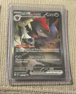 Pokemon TCG N's Zoroark EX Card 185/159 Sv09: Journey Together - Image 1