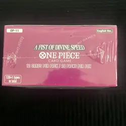 One Piece: A Fist of Divine Speed (OP-11) Booster Box English Factory Sealed - Image 2