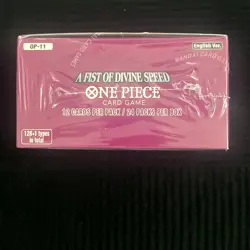 One Piece: A Fist of Divine Speed (OP-11) Booster Box English Factory Sealed - Image 3