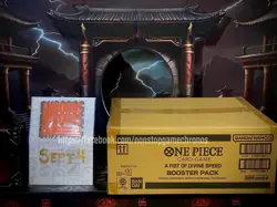 ONE PIECE CARD GAME [OP-11 A FIST OF DIVINE SPEED ] CASE **FACTORY SEALED** - Image 3