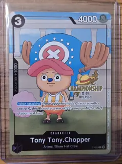 Tony Tony.Chopper CS 25-26 Event Pack Championship Version One Piece Promo Card - Image 1