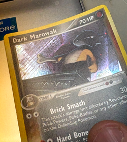 Dark Marowak 7/109 Team Rocket Returns Holo LP Card - Image 3