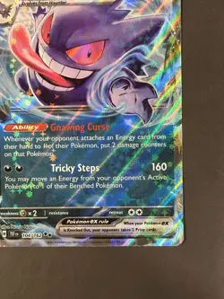 Gengar ex - 104/162 - Pokemon Temporal Forces Ultra Rare Card NM - Image 3