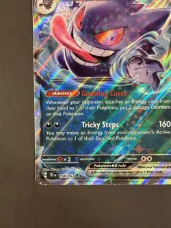 Gengar ex - 104/162 - Pokemon Temporal Forces Ultra Rare Card NM - Image 4