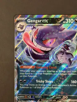 Gengar ex - 104/162 - Pokemon Temporal Forces Ultra Rare Card NM - Image 5