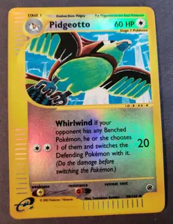 Pidgeotto 88/165 Reverse Holo Lightly Played Expedition Pokemon Card 2002 - Image 1