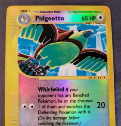 Pidgeotto 88/165 Reverse Holo Lightly Played Expedition Pokemon Card 2002 - Image 3
