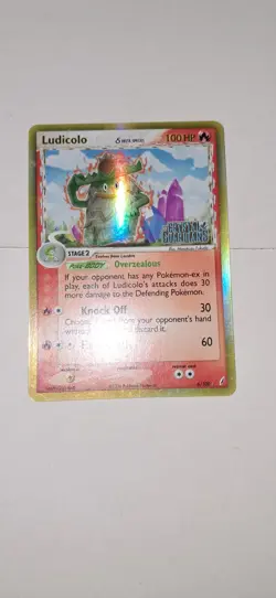 Pokemon TCG Crystal Guardians Ludicolo #6/100 Delta Species Collectible Card - Image 3