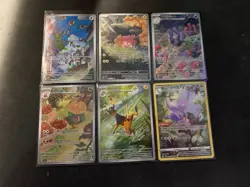 Lot Of 13 Pokemon Illustration Rares & Trainer Gallery Cards - Image 1