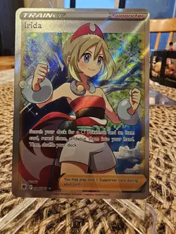 Pokemon Irida TCG Full Art Ultra Rare Holo Card 186/189 Astral Radiance - Image 1