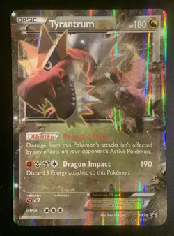 Tyrantrum EX XY70 Jumbo Cards Holo - LP - Image 1