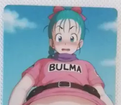 Dragon Ball Bulma Lewd Anime Doujin Waifu Double Sided Card AGC CCG - Image 2