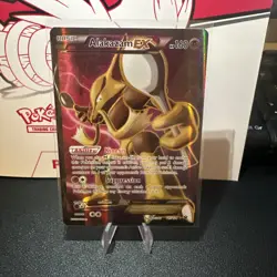 Pokemon TCG Alakazam EX Fates Collide Holo Card 117/124 NM- - Image 1