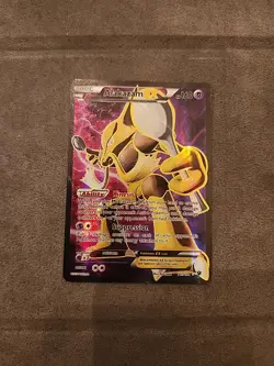 Alakazam EX 117/124 Fates Collide Ultra Rare Full Art Pokemon TCG Card (NM) - Image 1