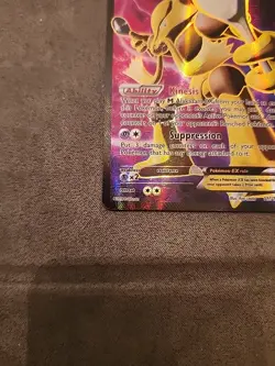 Alakazam EX 117/124 Fates Collide Ultra Rare Full Art Pokemon TCG Card (NM) - Image 3