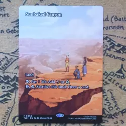 MTG Sunbaked Canyon Avatar: The Last Airbender: Eternal-Legal Regular NM - Image 1