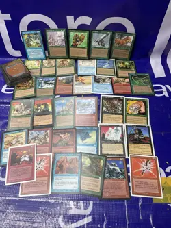 100 RARE Magic the Gathering Cards lot Instant Collection MTG MIX years 94-98 - Image 2