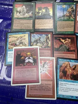 100 RARE Magic the Gathering Cards lot Instant Collection MTG MIX years 94-98 - Image 5