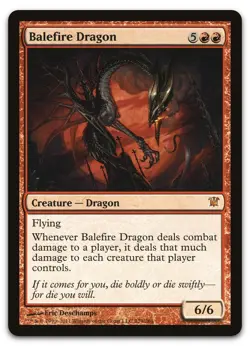 Balefire Dragon #129 (NM) Innistrad ISD Magic MTG - Image 1