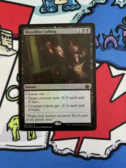 Bloodline Culling x1 Mtg Foil Innistrad: Midnight Hunt - Image 1