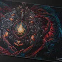 Tarkir Dragonstorm Mox Jasper Holofoil Playmat for Magic: The Gathering - Image 2