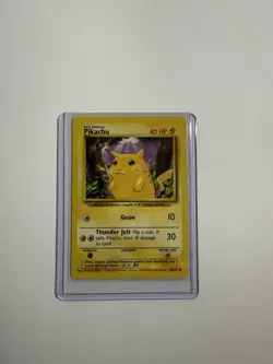 Pokemon Pikachu TCG Base Set Card 58/102 Regular LP 1999 - Image 5
