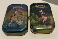Pokemon TCG Crown Zenith Mini Tin Sonia & Marnie Tins Brand New - Image 1