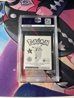 1999 Pokemon Merlin Blastoise Prism #S4 PSA 9 - Image 2