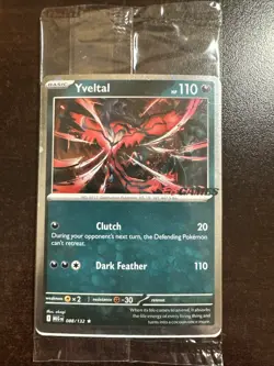 Yveltal 088/132 Pokemon EBGames Stamped Promo Sealed - Image 1
