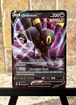 Pokemon TCG ~ Umbreon V Ultra Rare Holo [SWSH: Evolving Skies #094/203] NIM - Image 1