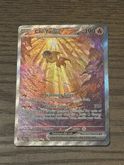 Pokemon Chi-Yu ex 259/193 Sv02 Paldea Evolved Illustration Rare Holo - Image 1