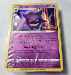 Sealed Stamped Gengar SWSH241 Promo Pokemon Lost Origin Build And Battle Deck - Image 2