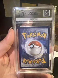2025 Pokemon TCG Destined Rivals - 036/182 Ethan's Magcargo Holo Graded AGS 10 - Image 3