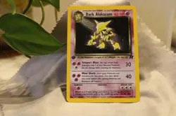 Pokemon: 1st Edition Dark Alakazam 1/82 (Holo) Team Rocket - Image 1