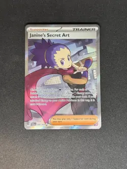 Janine's Secret Art 088/064 S&V Shrouded Fable Holo Ultra Rare Pokemon Card - Image 1