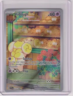 Fidough 213/198 Illustration Rare Scarlet & Violet Pokemon NEAR MINT - Image 2