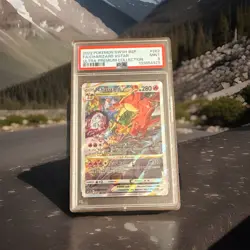 POKEMON 2022 ULTRA PREMIUM COLLECTION CHARIZARD VSTAR FA SWSH262 PSA 9 - Image 1