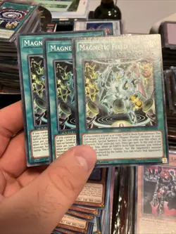 3X Magnetic Field Commons 2 Speed Duel 1 Structure Deck Yugioh - Image 1