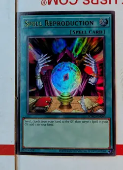 Spell Reproduction - LCKC-EN045 - Ultra Rare - Unlimited Edition - Image 1