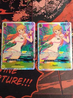 Nami OP08-106 SR X2 One Piece Two Legends English, NM - Image 1