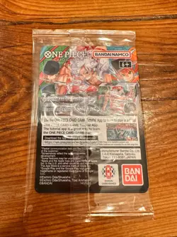 One Piece Monkey D. Luffy Rutgers College Basketball Promo - Sealed - Image 2