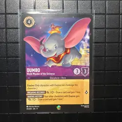 Dumbo Ninth Wonder Of The Universe Mint Condition Disney Lorcana 45/204 - Image 1