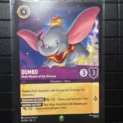 Dumbo Ninth Wonder Of The Universe Mint Condition Disney Lorcana 45/204 - Image 2