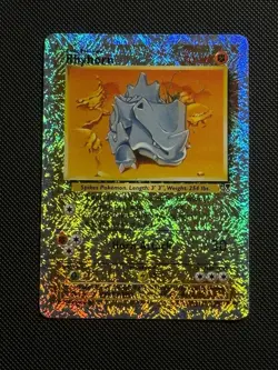 Pokemon TCG - Rhyhorn - Legendary Collection 90/110 - Reverse Holo - NM - Image 1
