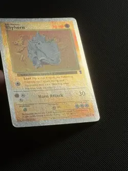 Pokemon TCG - Rhyhorn - Legendary Collection 90/110 - Reverse Holo - NM - Image 2