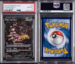 Giratina V 186/196 Alt Art / Full Art Lost Origin Pokemon GEM MINT PSA 10 - Image 3