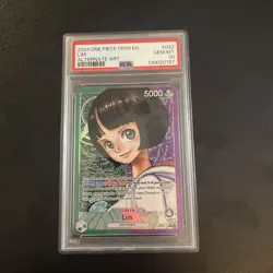 One Piece Lim Alternate Art Leader Op09-022 Psa 10 - Image 1